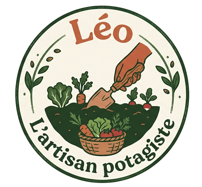 Logo Léo, l’artisan potagiste